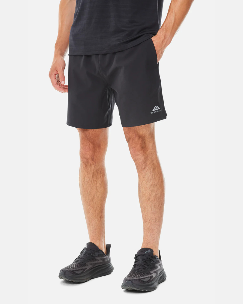 Trailberg - AW25 Cloud Shorts - Black/Volcano Grey