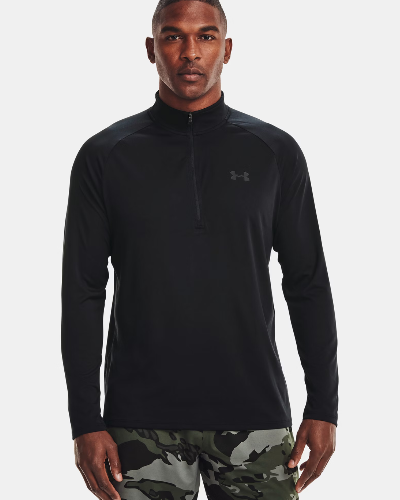Under Armour - Tech Half Zip - Black