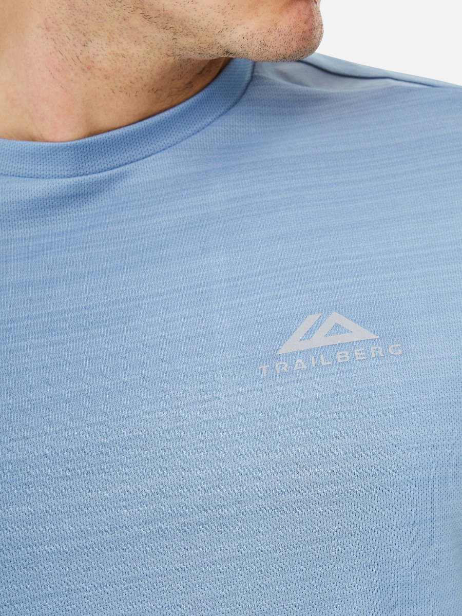Trailberg - SS25 Cloud Tee - Faded Denim