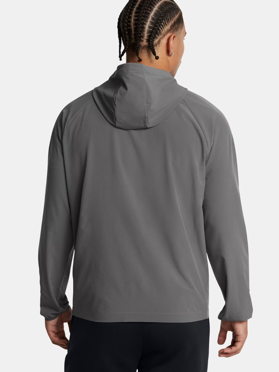 Under Armour - Stretch Woven Windbreaker - Grey