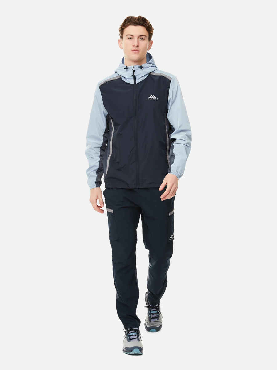 Trailberg - Triathlon SS25 Windbreaker - Navy/Grey/Blue