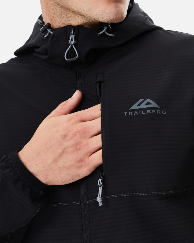 Trailberg - Tour 3.0 Hood - Black/Volcano Grey