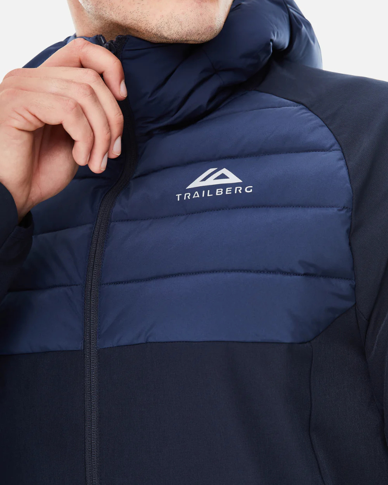 Trailberg - Rhine 2.0 Hybrid Jacket - Deep Ocean/Navy Blue