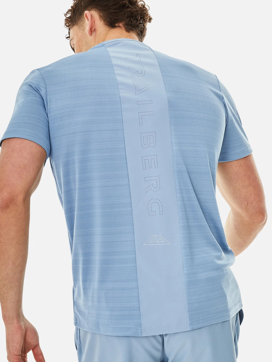 Trailberg - SS25 Cloud Tee - Faded Denim