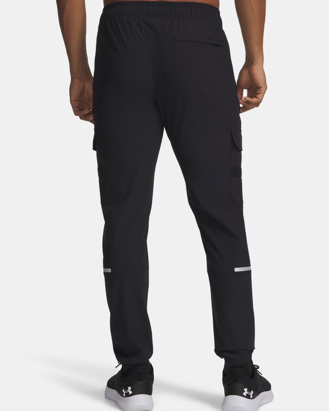 Under Armour - Tech Utility Woven Pants - Black/Venom Red