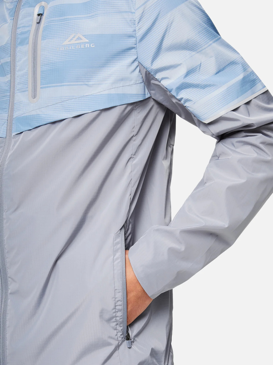 Trailberg - Dimension 2.0 Tracksuit - Blue Frost/Light Grey