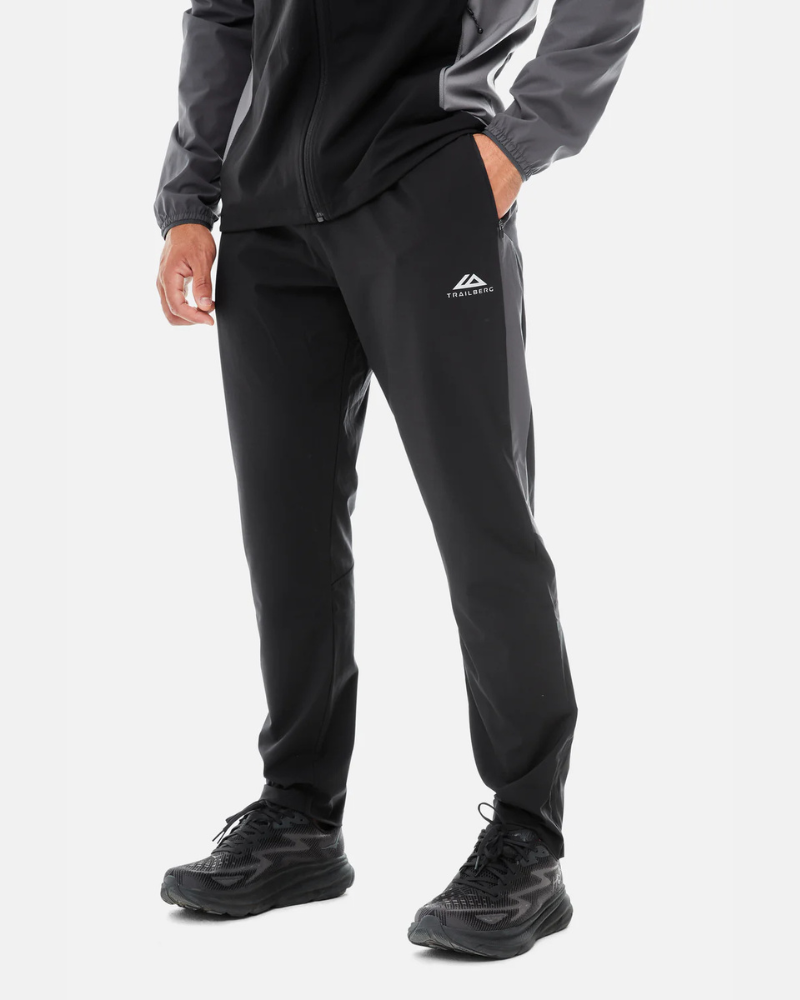 Trailberg - AW25 Triathlon Tracksuit - Black/Volcano Grey