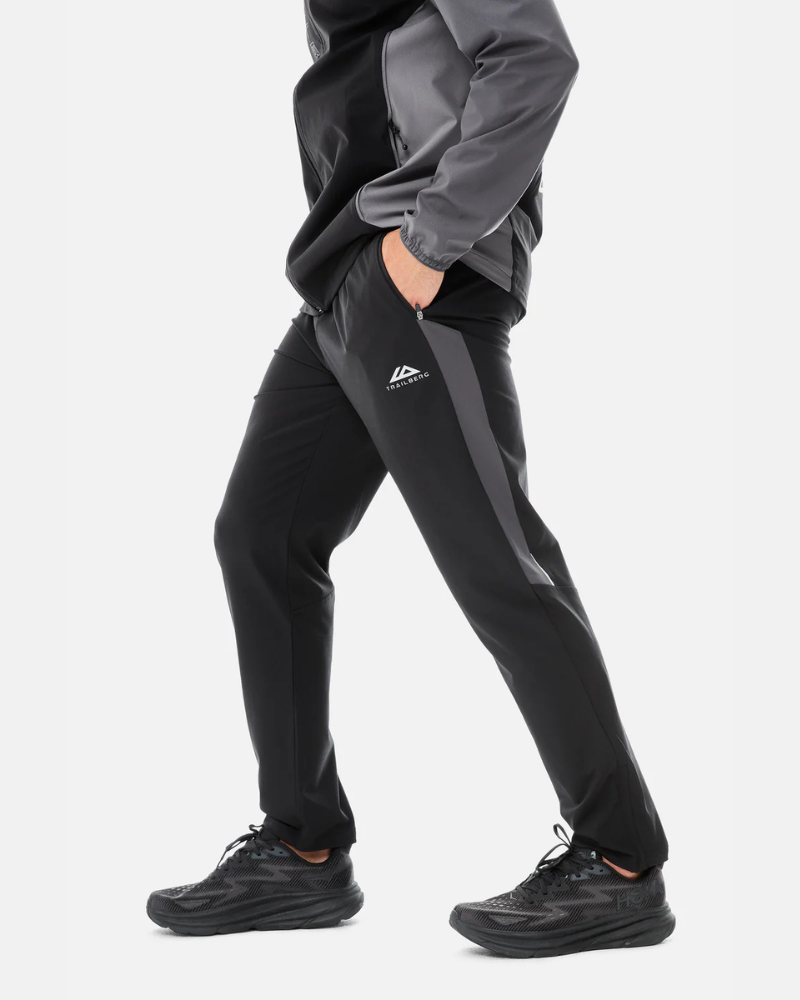 Trailberg - AW25 Triathlon Tracksuit - Black/Volcano Grey