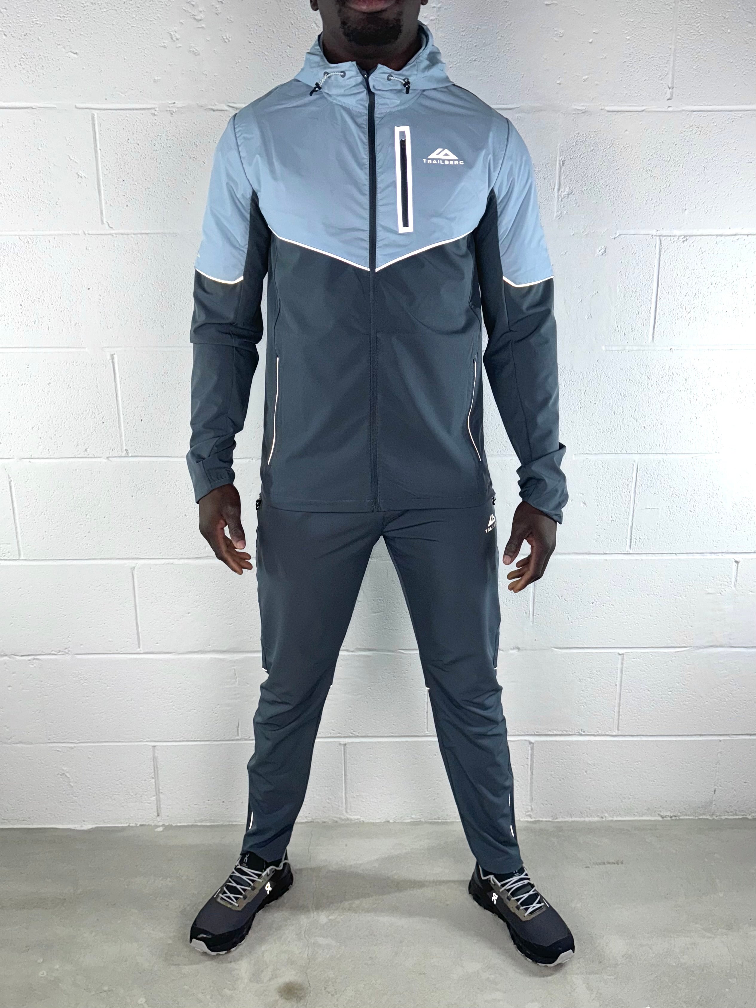 Trailberg - Vertigo Tracksuit - Ice Blue/Grey