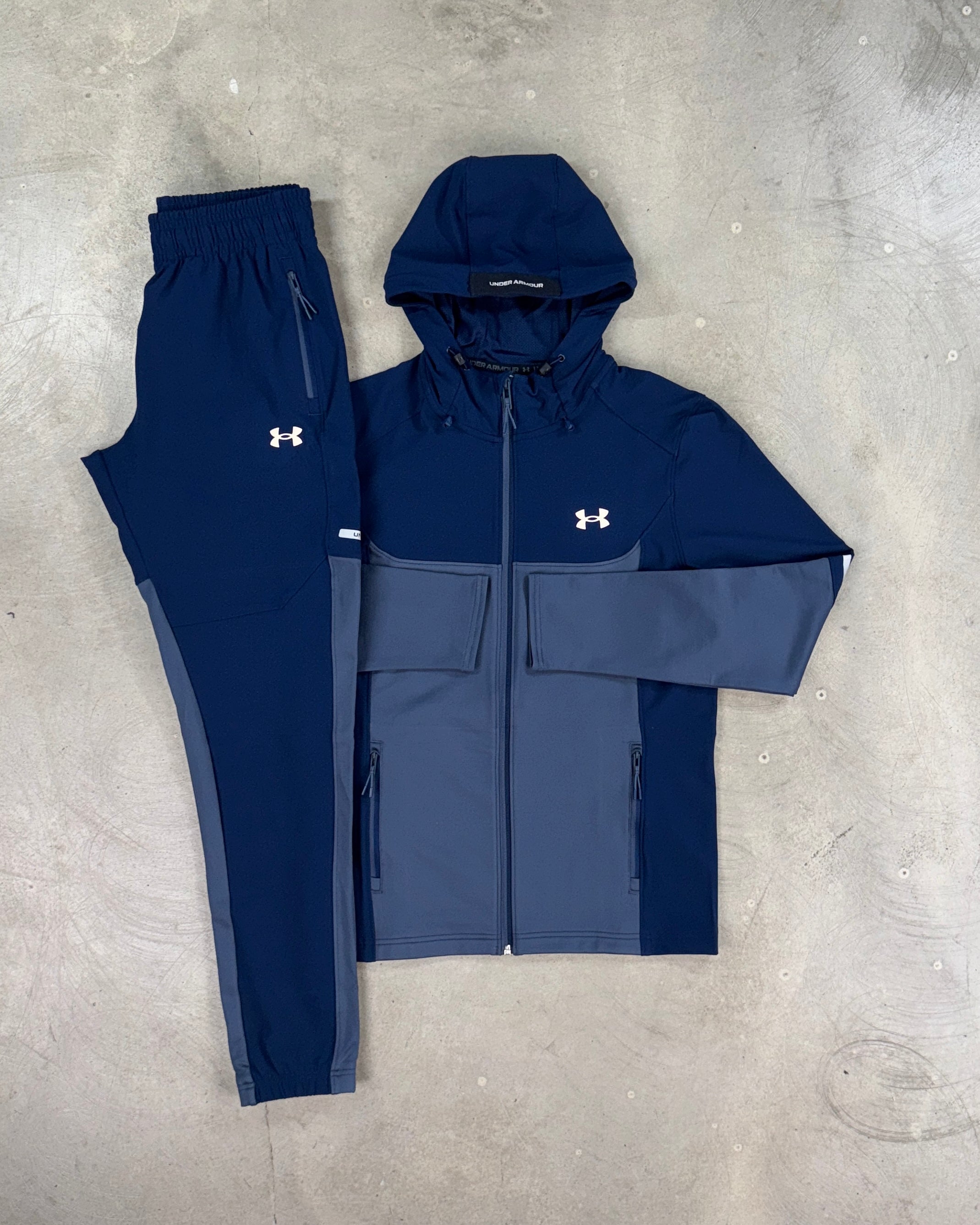 Under Armour - Utility Woven Winterized Tracksuit - Navy