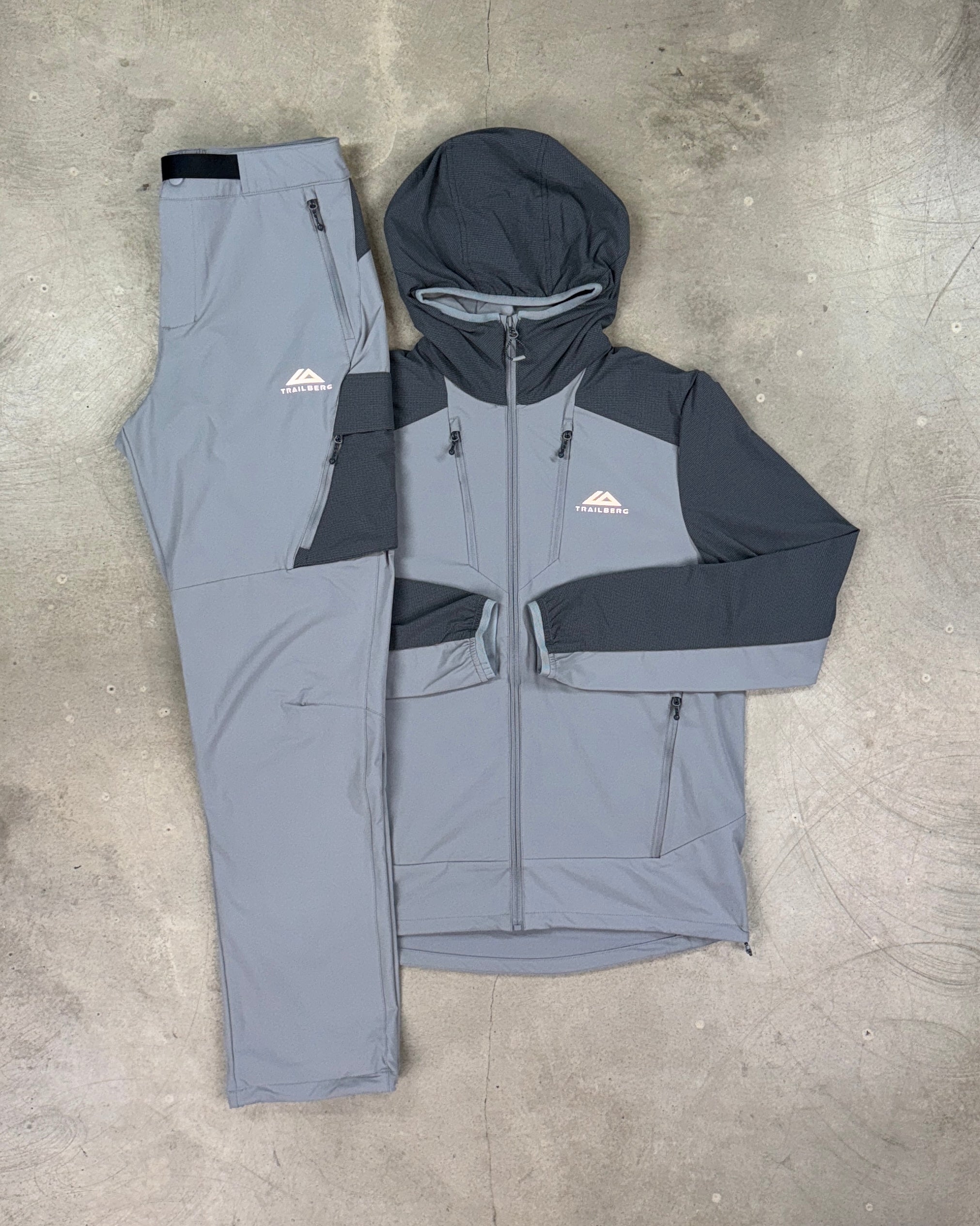 Trailberg - Faltenjura 2.0 Tracksuit - Moon Grey/Iron Grey
