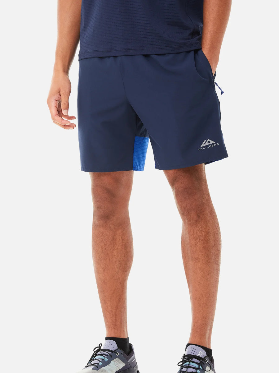 Trailberg - Rapid Dash Shorts - Black Iris/Surf The Web