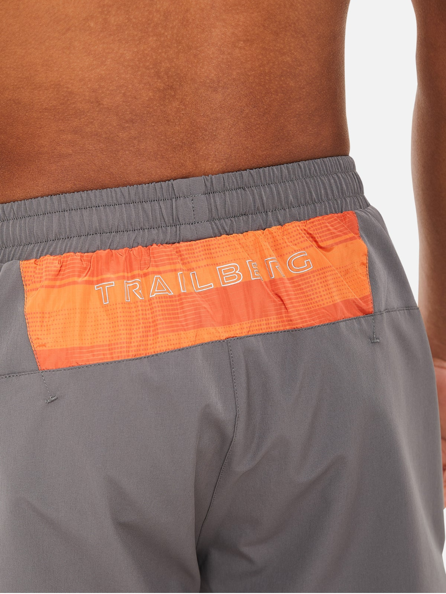 Trailberg - Dimension Shorts - Orange/Grey