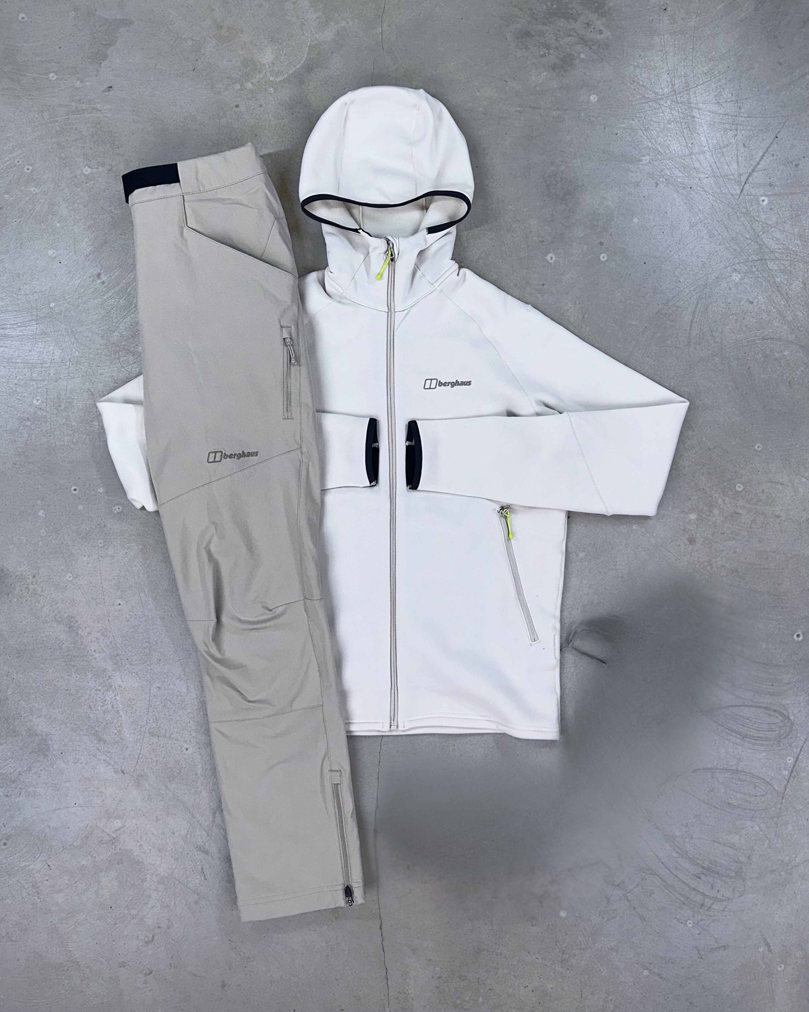 Berghaus - Kinetic Powerstretch Tracksuit - Stone