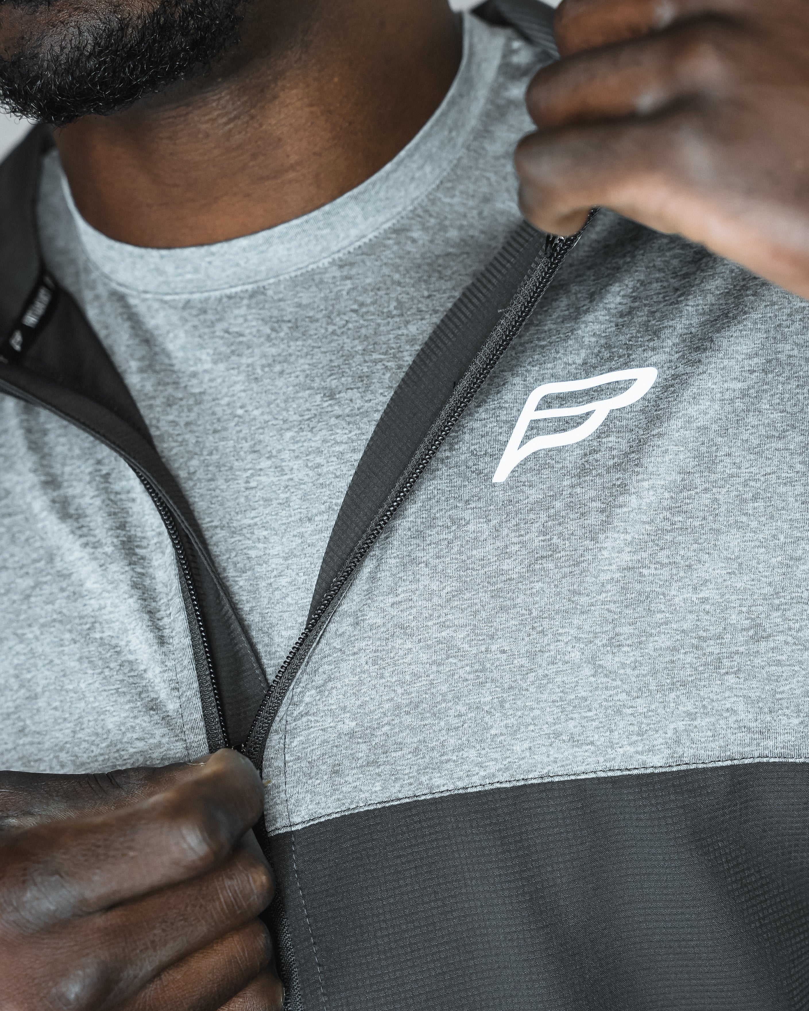 Frequency - Venture Windbreaker Three Piece - Stone Grey