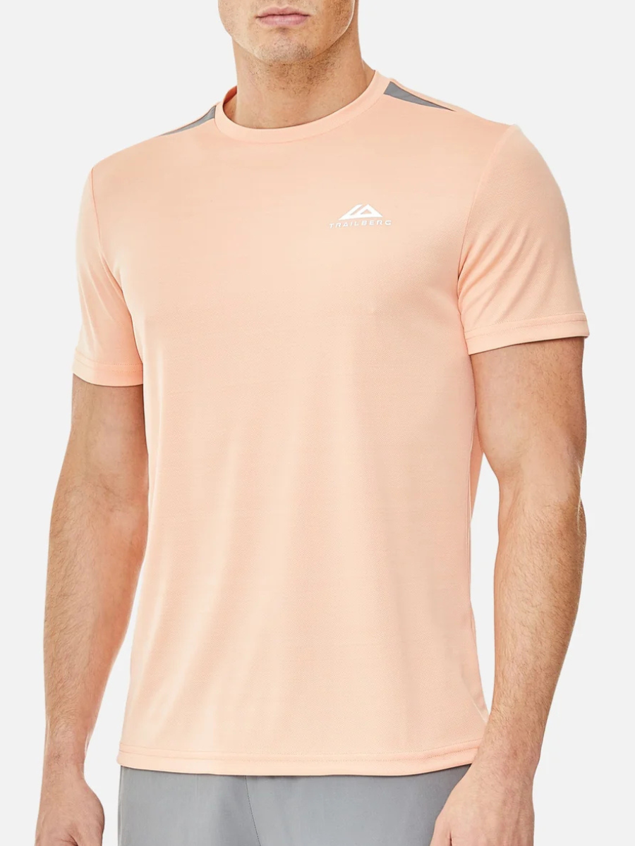 Trailberg - SS25 Cloud Tee - Peach
