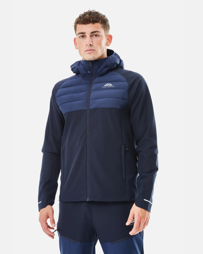 Trailberg - Rhine 2.0 Hybrid Jacket - Deep Ocean/Navy Blue