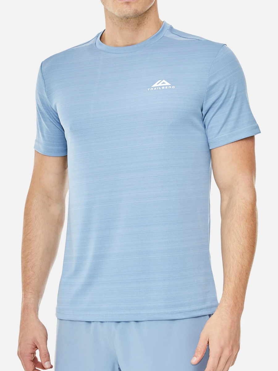 Trailberg - SS25 Cloud Tee - Faded Denim