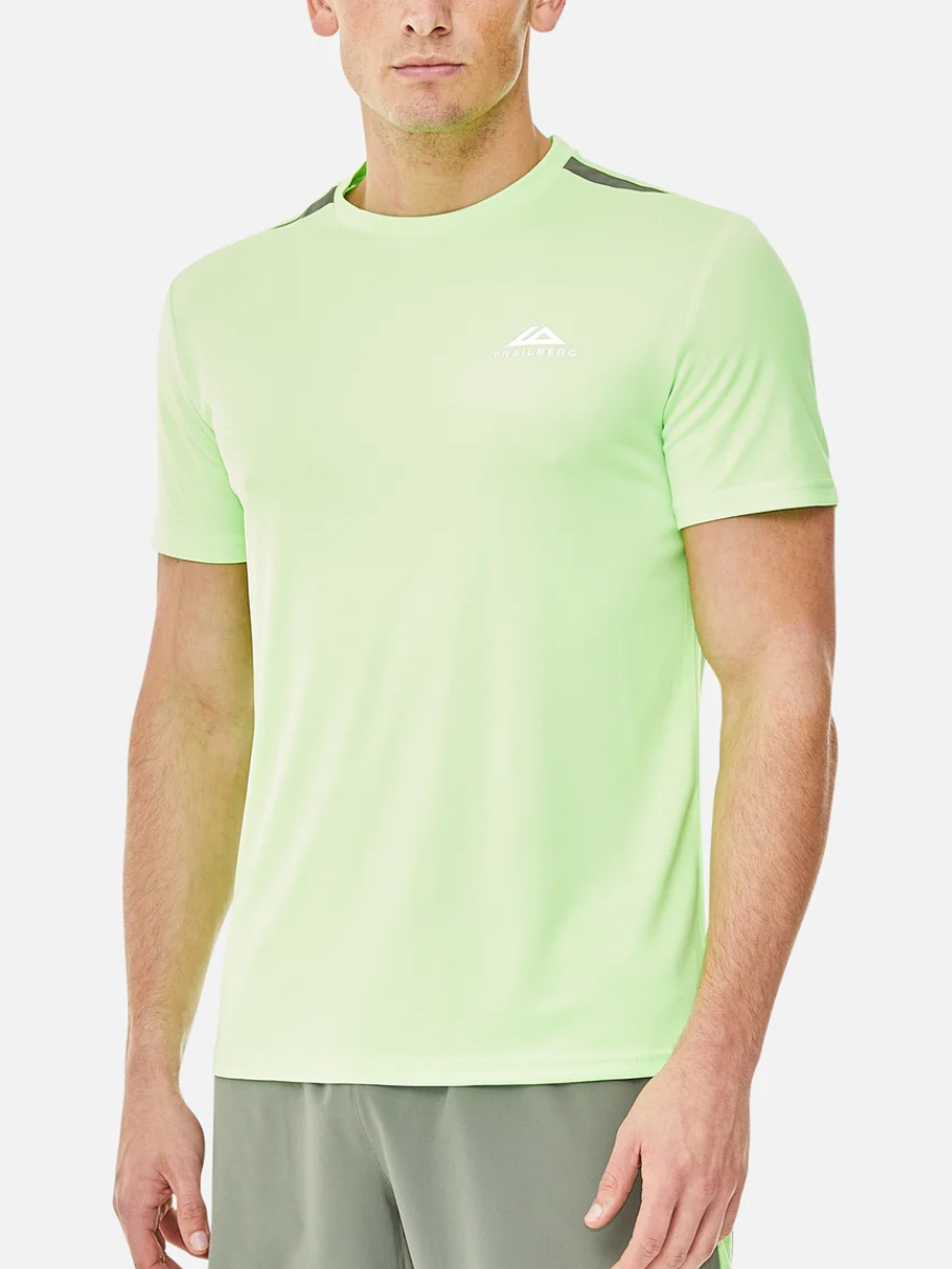 Trailberg - SS25 Cloud Tee - Neon/Agave Green