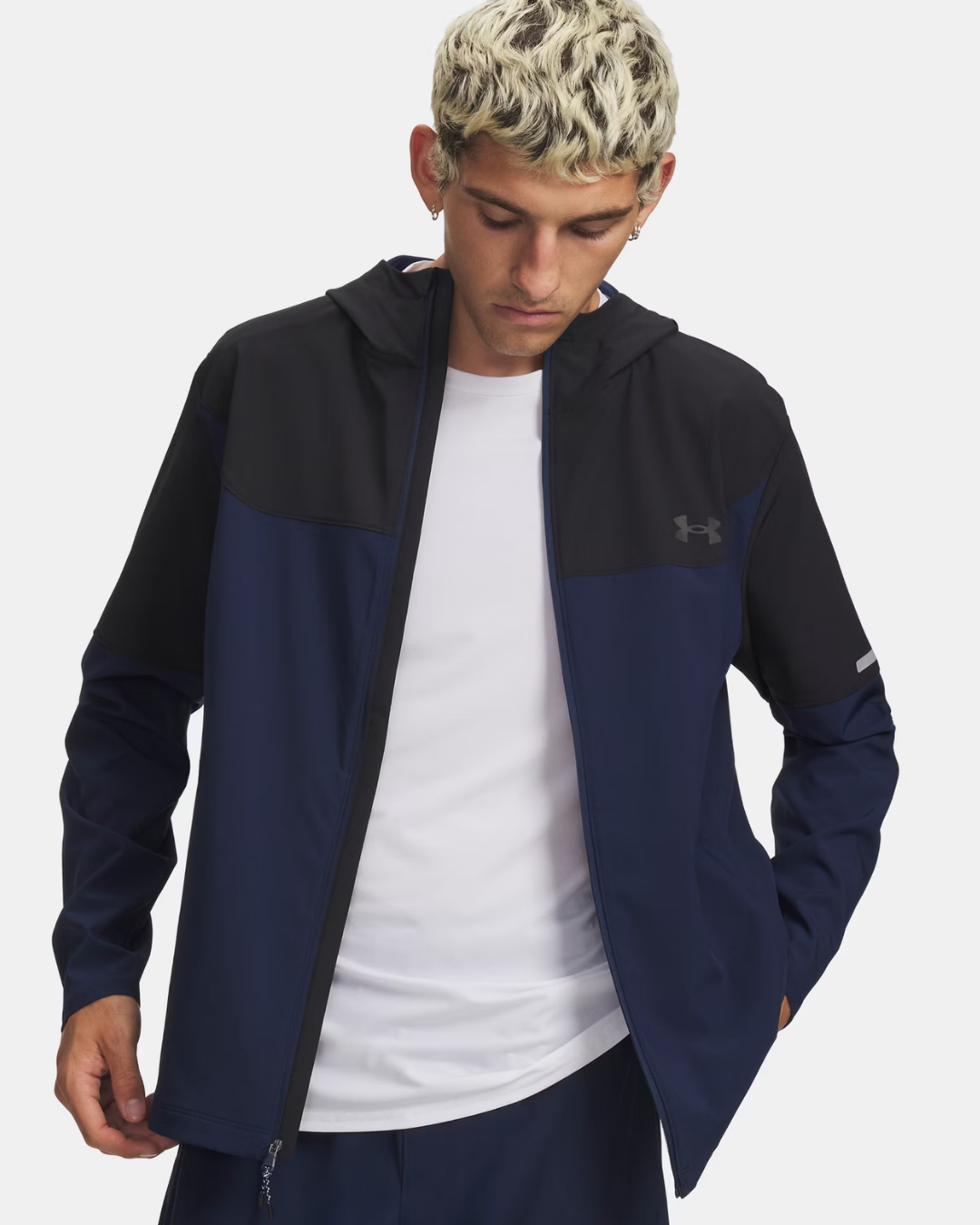 Under Armour - Tech Utility Woven Jacket - Navy/Black
