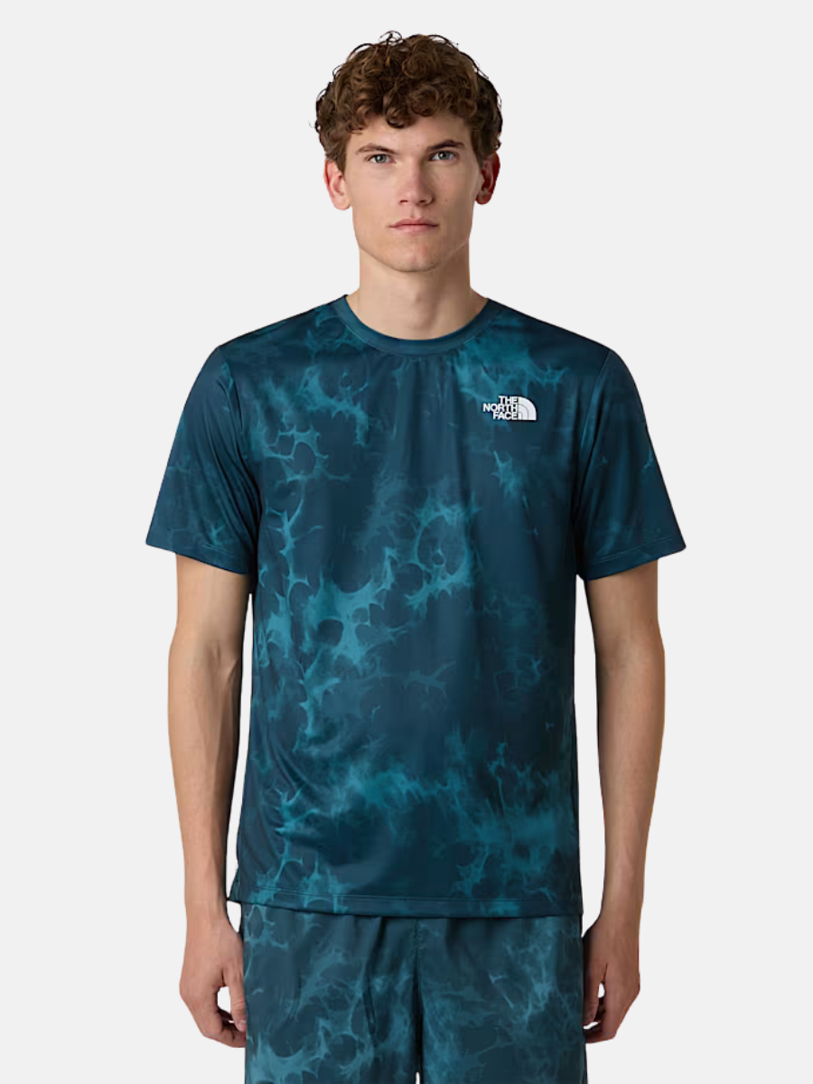 The North Face - 24/7 Printed Tee - Blue