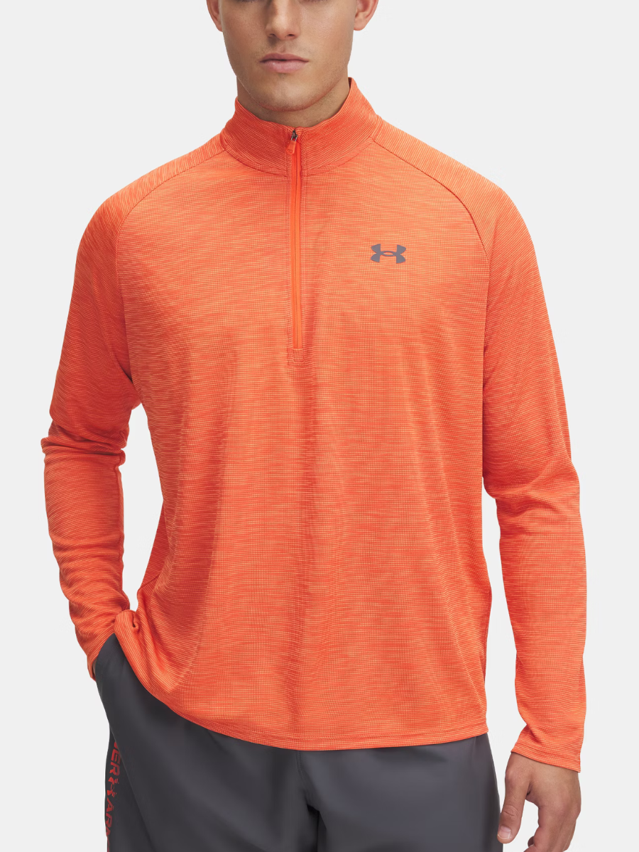 Under Armour - Half Zip - Orange