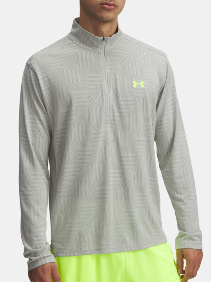Under Armour - Jacquard Half Zip - Sage