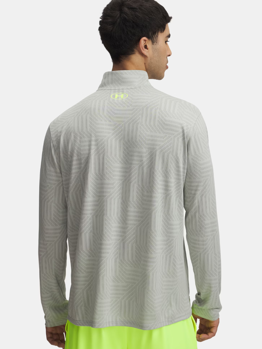 Under Armour - Jacquard Half Zip - Sage