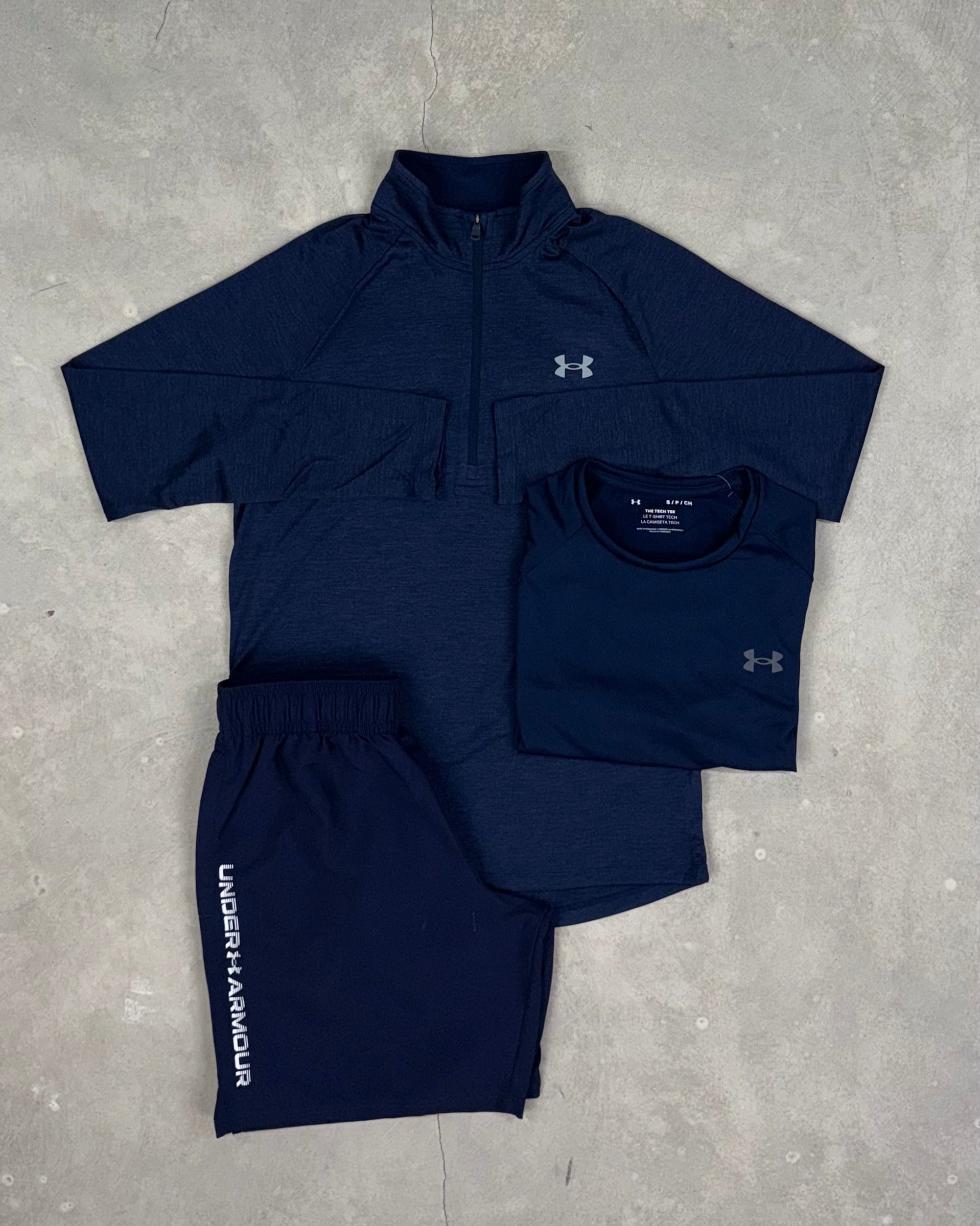 Under Armour - Tech 2.0 Three Piece - Navy