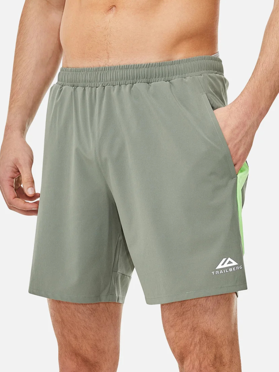 Trailberg - SS25 Cloud Shorts - Agave Green/Neon