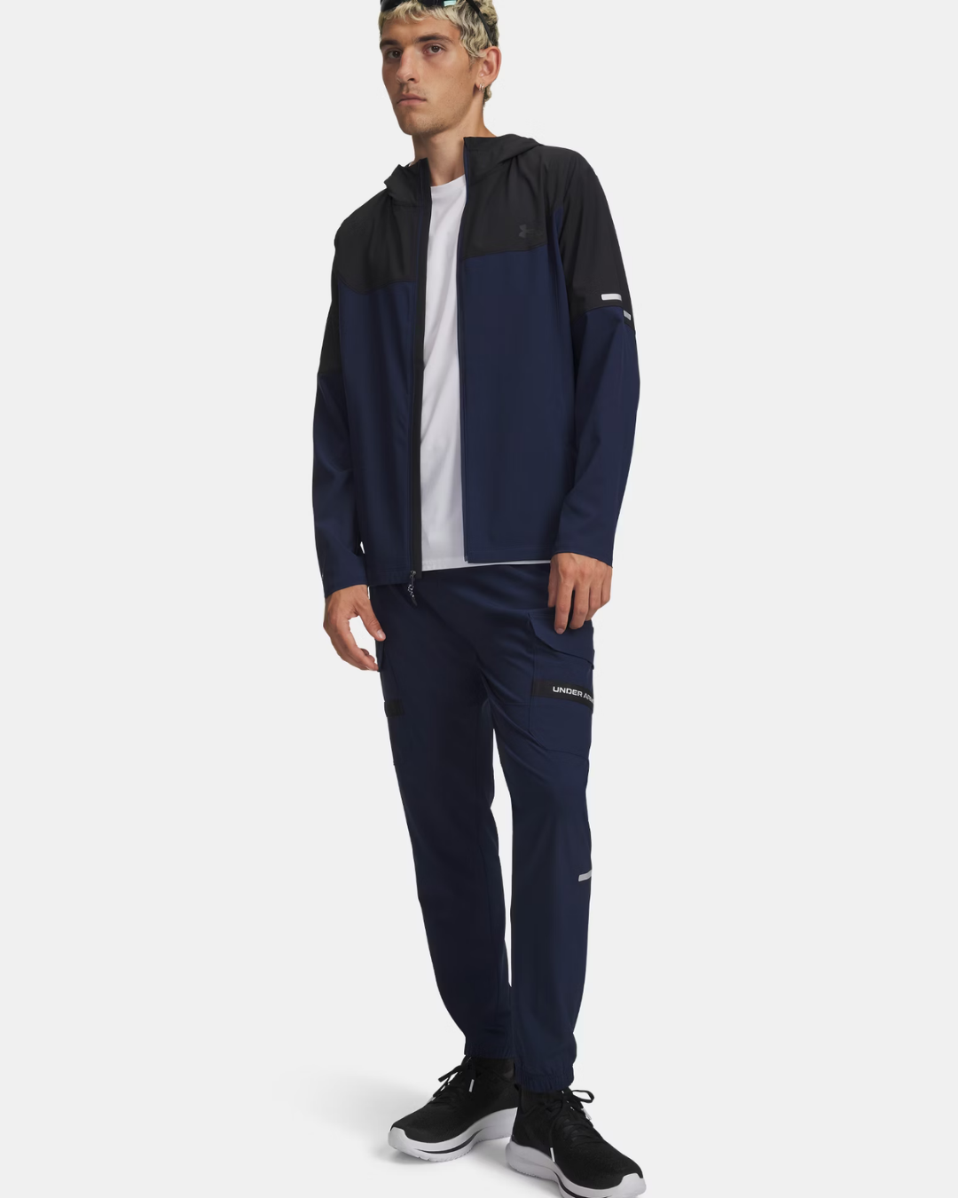 Under Armour - Tech Utility Woven Tracksuit - Navy/Black
