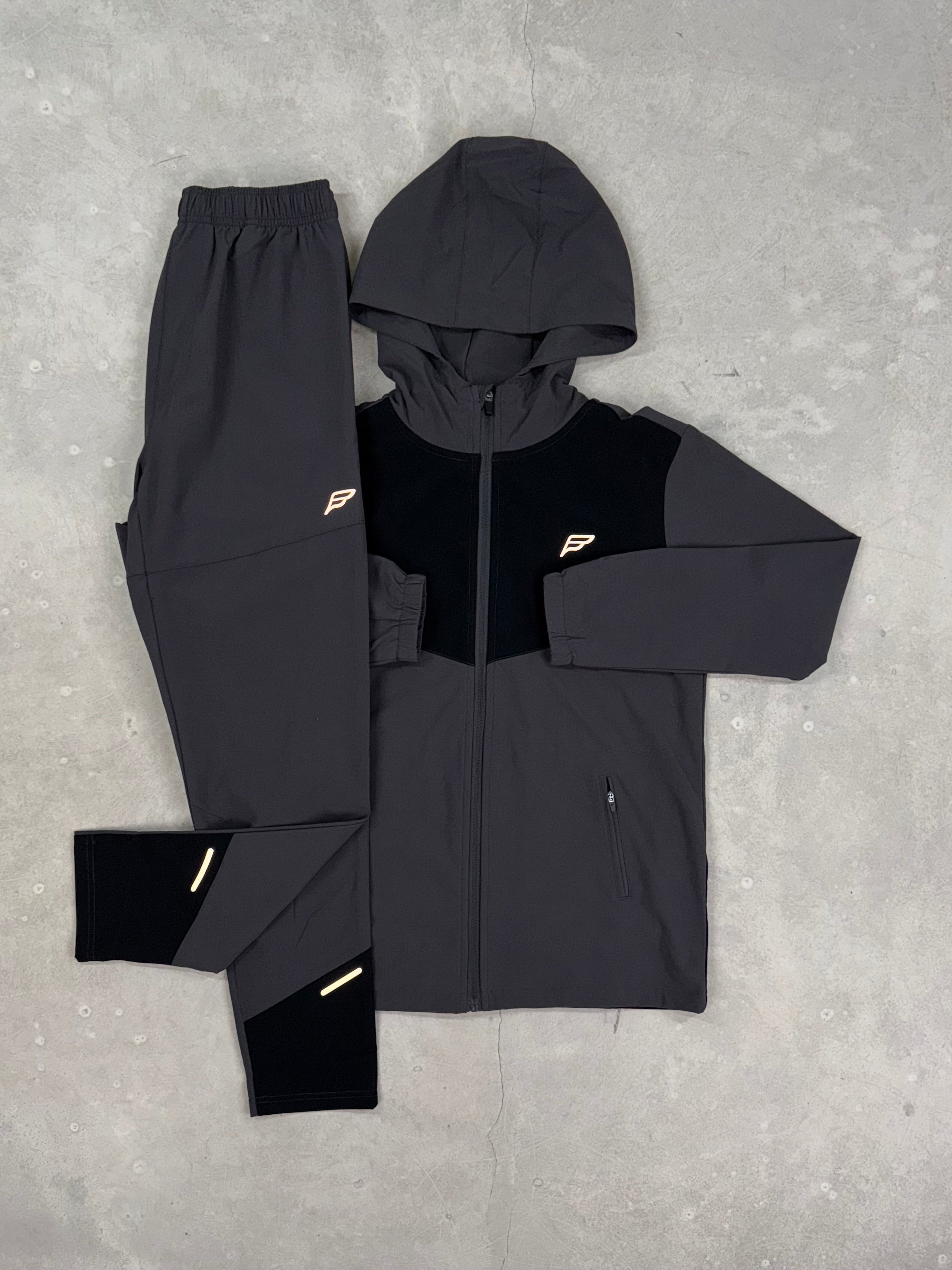 Frequency - Junior Elevate Tracksuit - Black