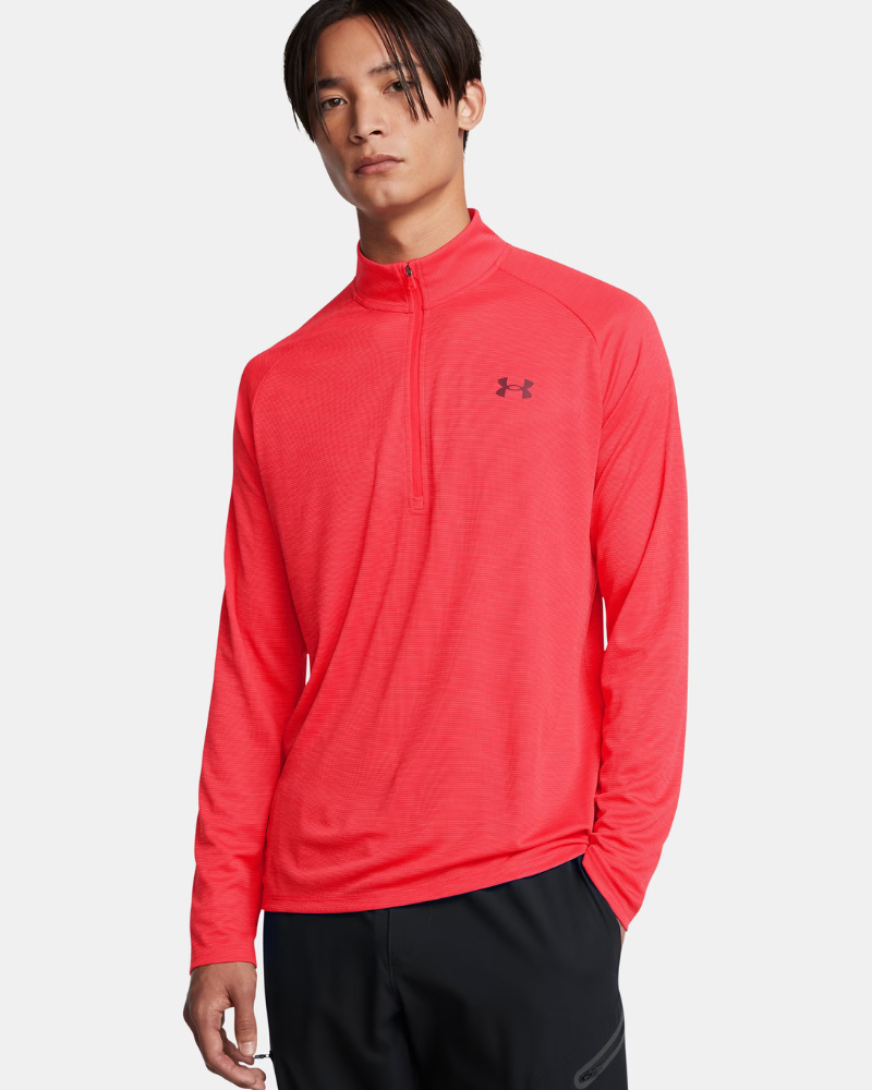 Under Armour - Half Zip - Red