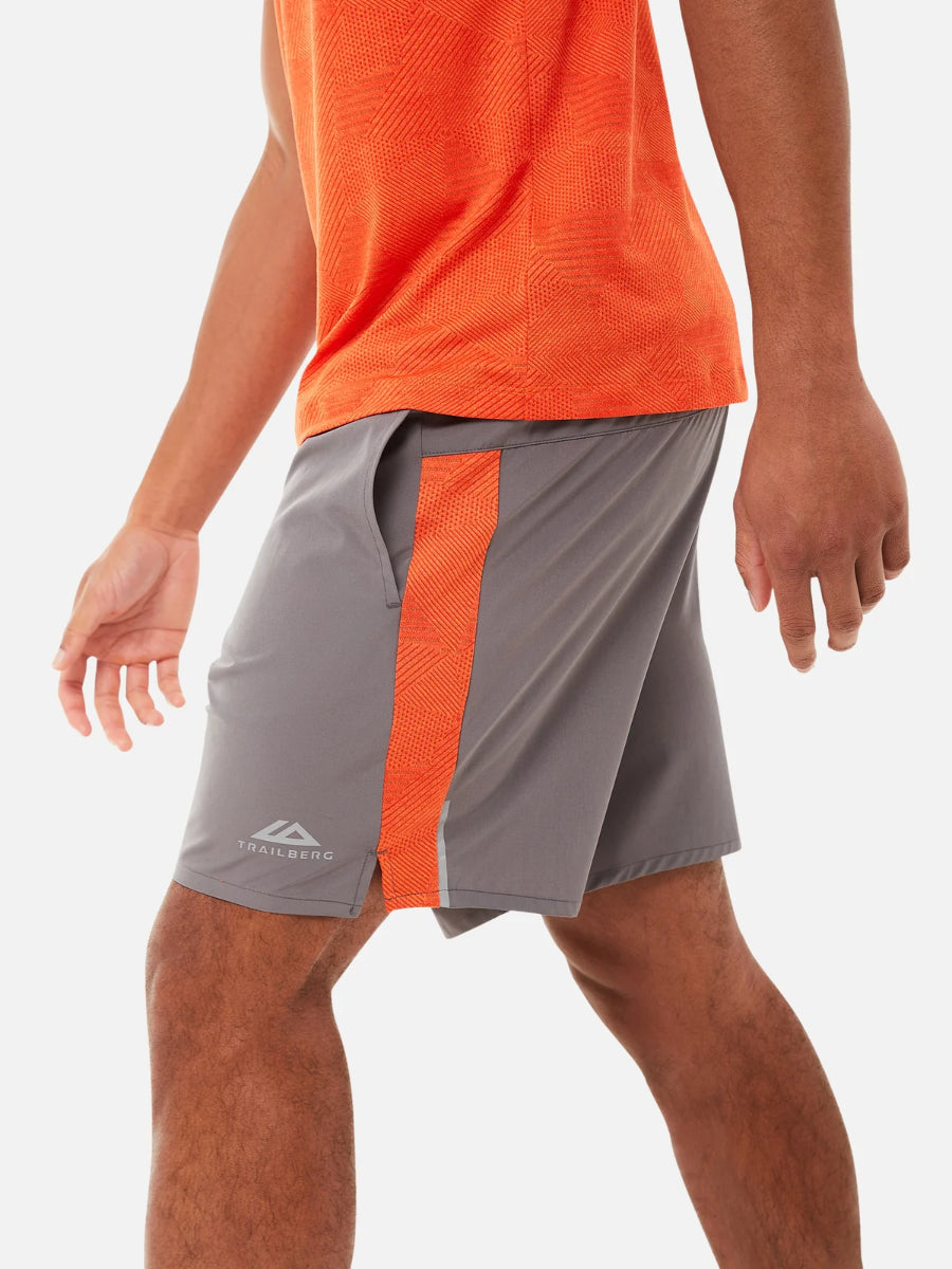 Trailberg - Dimension Shorts - Orange/Grey