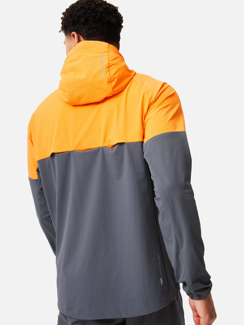 Trailberg - SS25 Cloud 2.0 Windbreaker - Orange/Grey